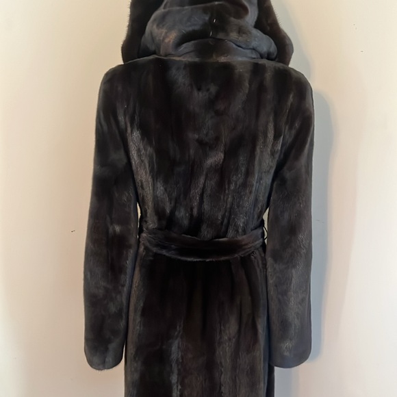 Authentic Blackglama American Legend Mink Fur Coat Size: EU 40; US 8 - Picture 5 of 16